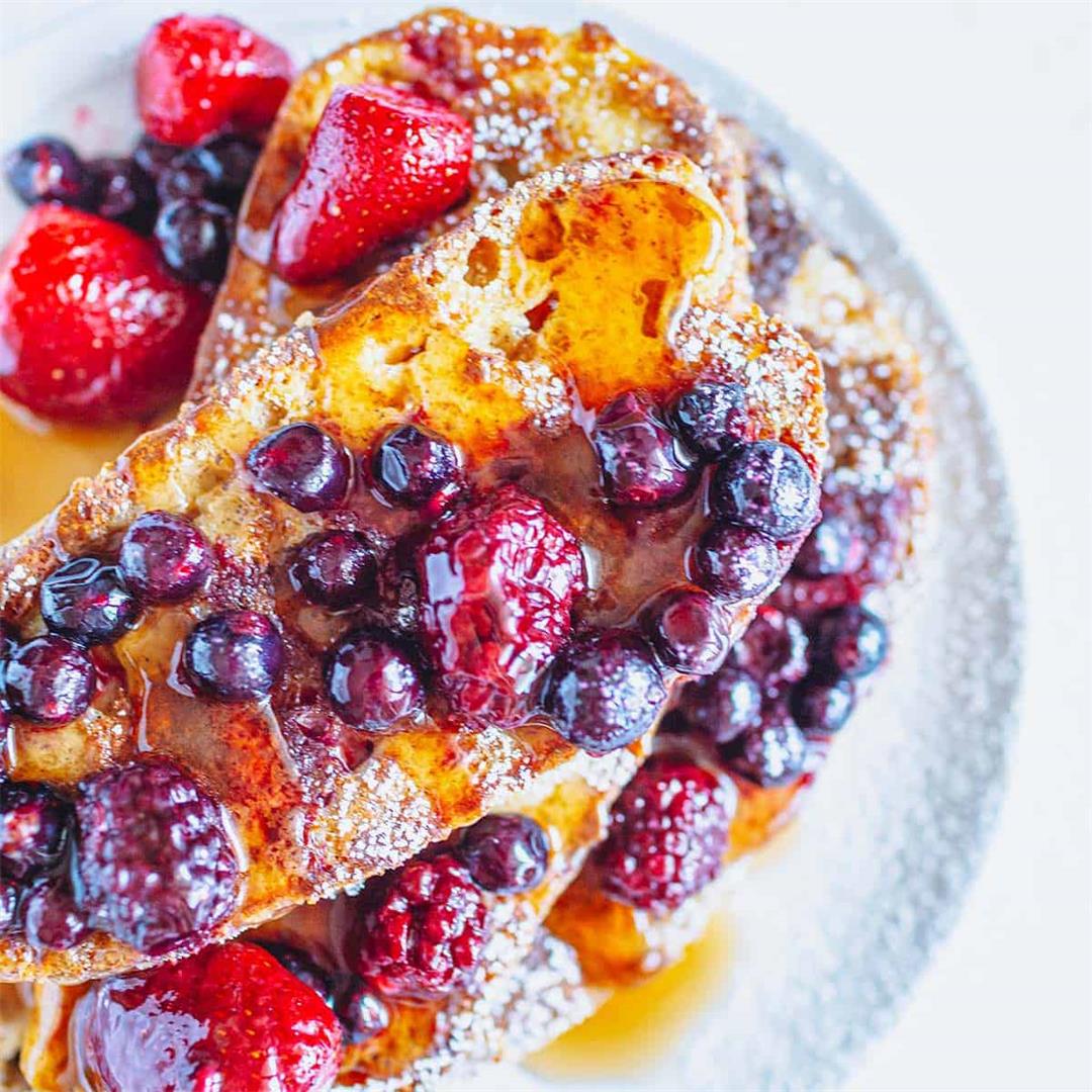 Quick and Easy Vegan Protein French Toast