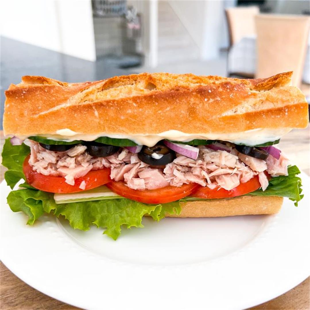 Classic Spanish Tuna Sandwich | Possibly the BEST Tuna Sandwich