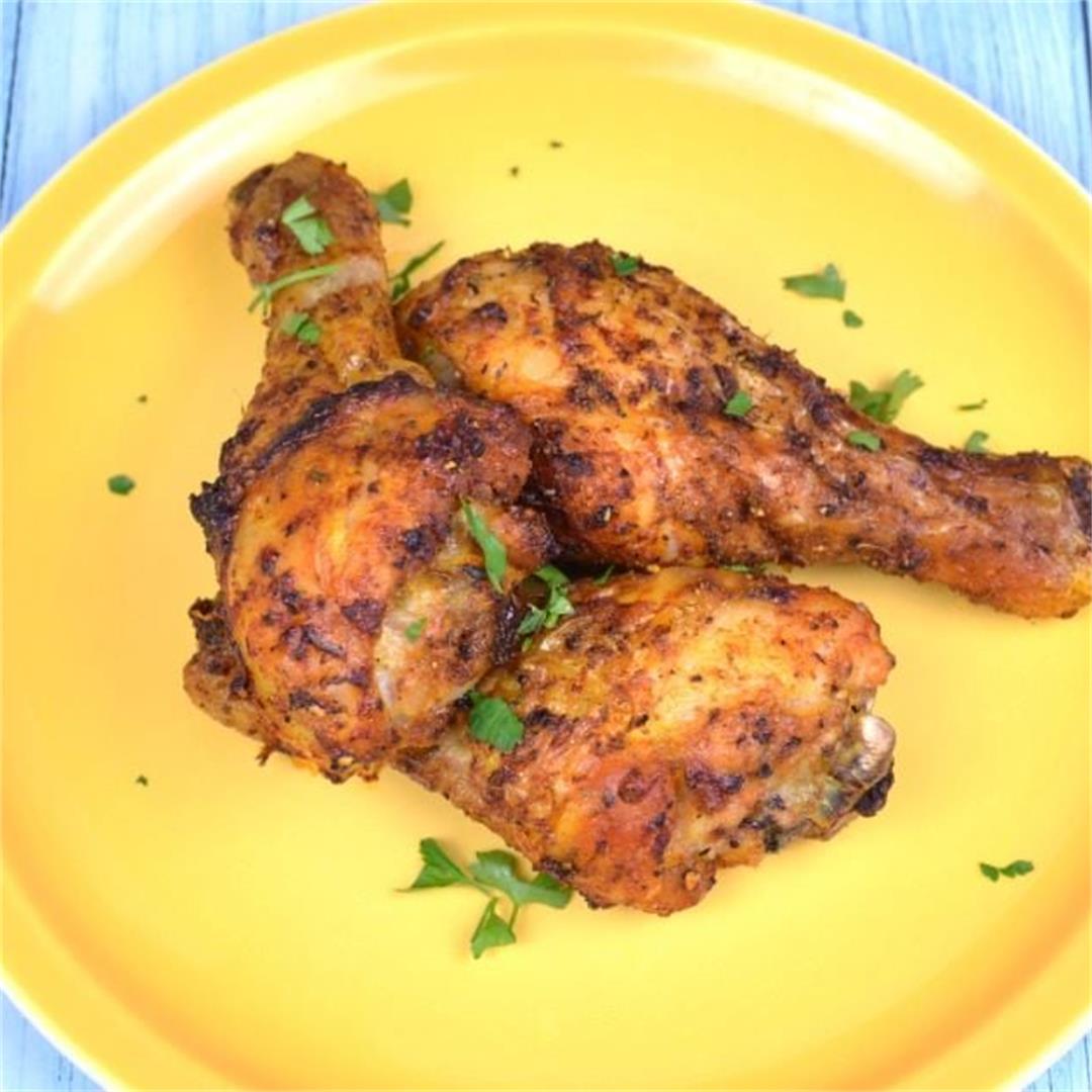 Best Air Fryer Chicken Drumsticks-Tender and Juicy + VIDEO