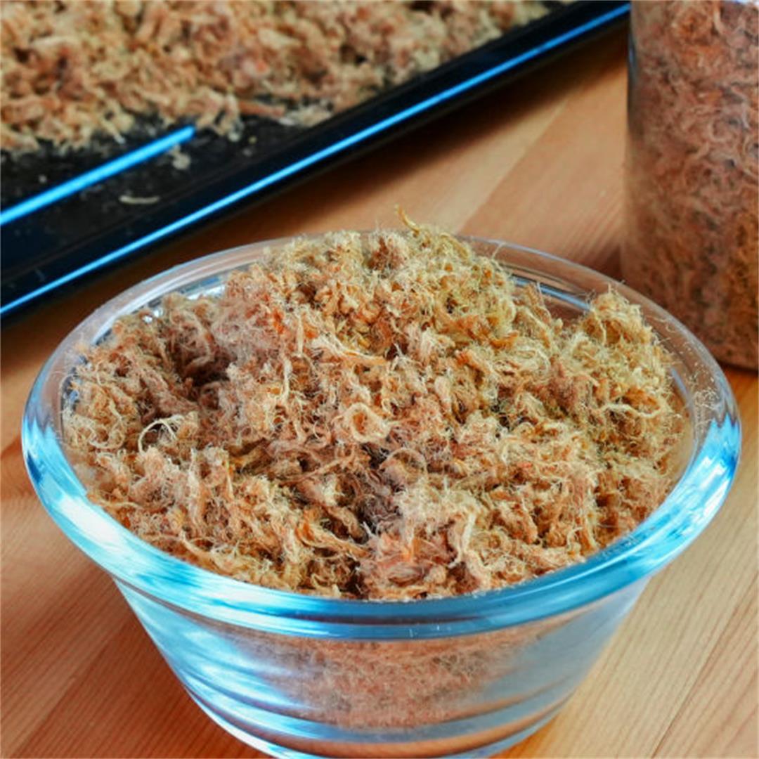 Meat floss- How to make rousong (Chinese-style pork floss)