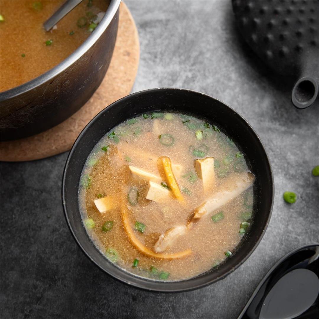 Inauthentic Vegan Hot & Sour Soup