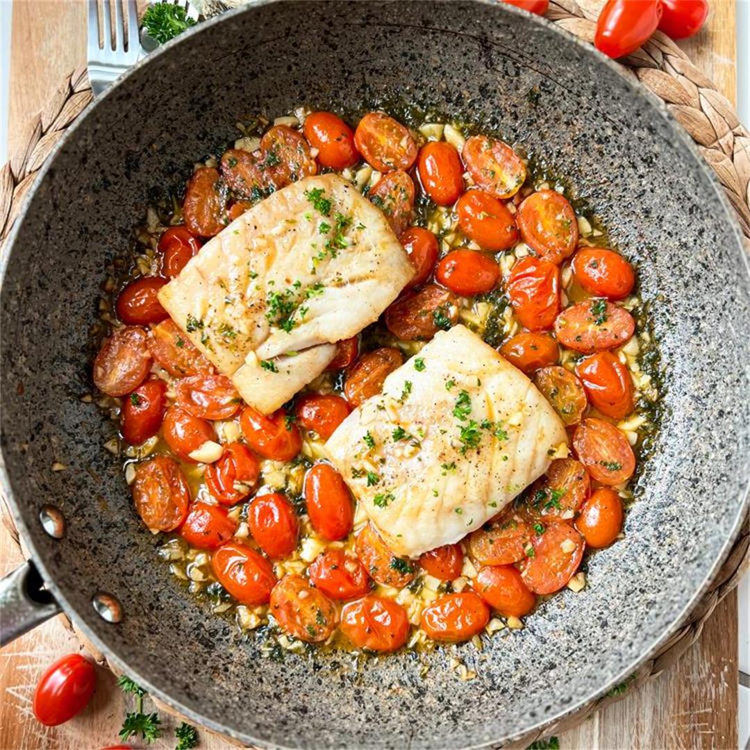 The ULTIMATE One-Pan Fish Recipe | Cod with Garlic Tomatoes