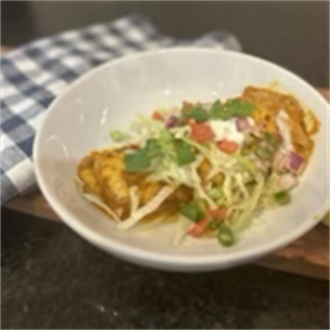 Instanpot Chicken Enchiladas Recipe — Sage and Sesame