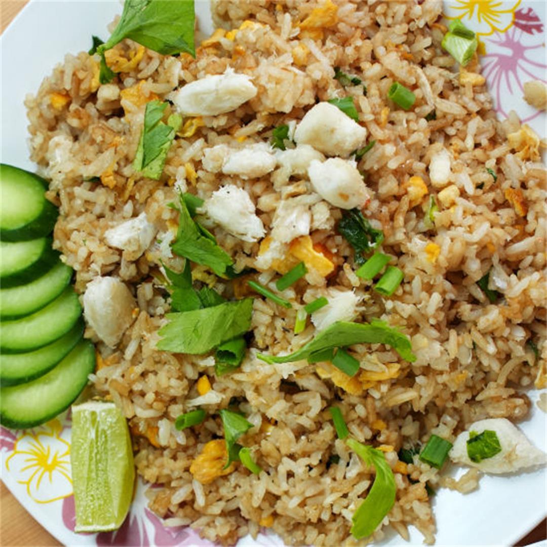 Crab fried rice Thai style