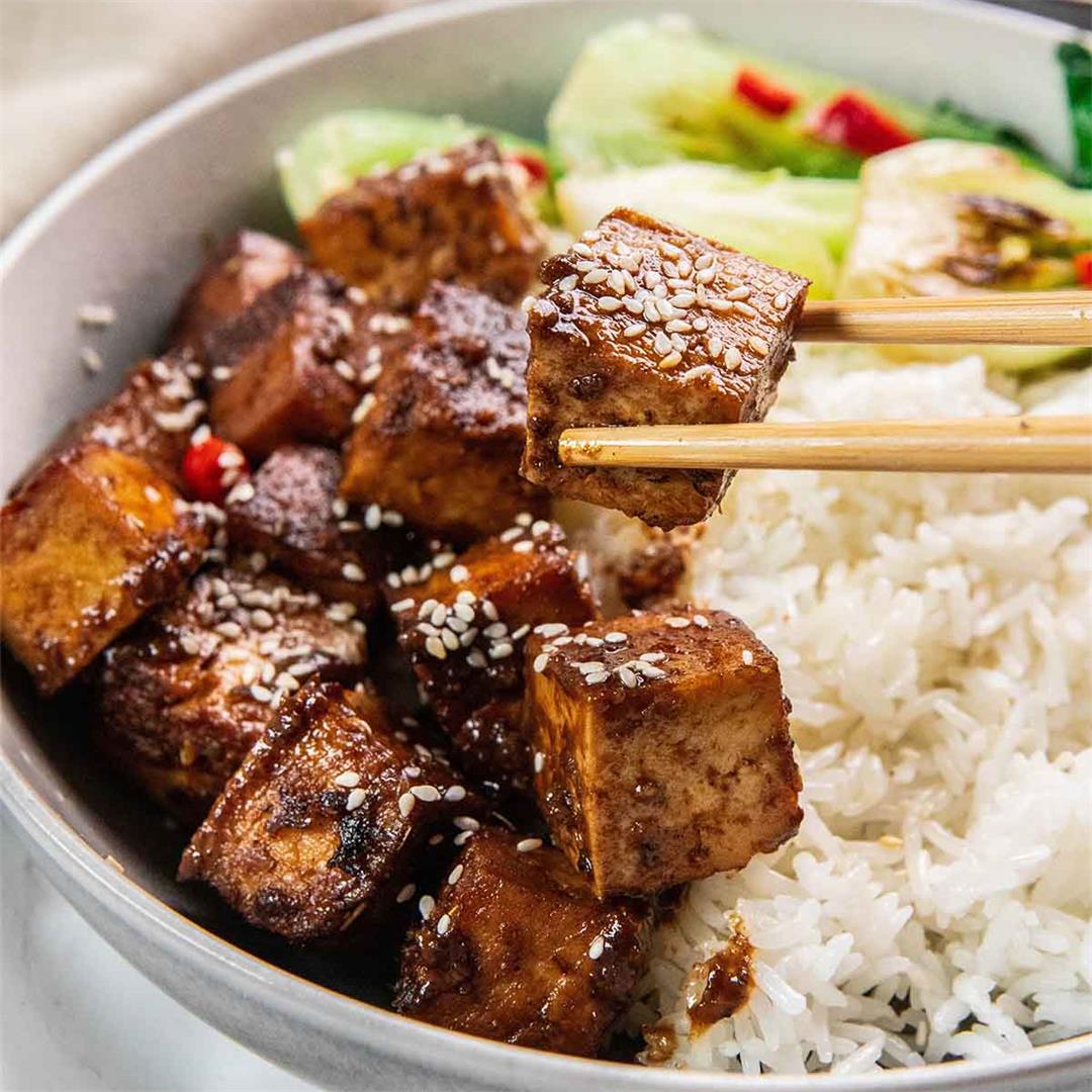 Best Tofu Marinated In An Asian Marinade