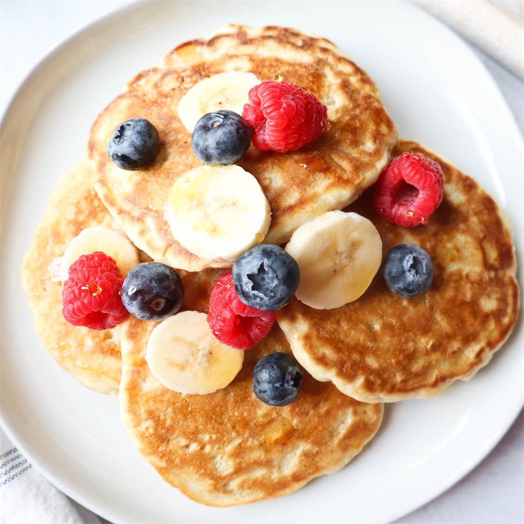 Delicious Oats Pancakes Without Egg