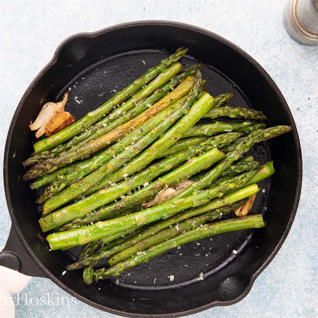 Pan fried Asparagus