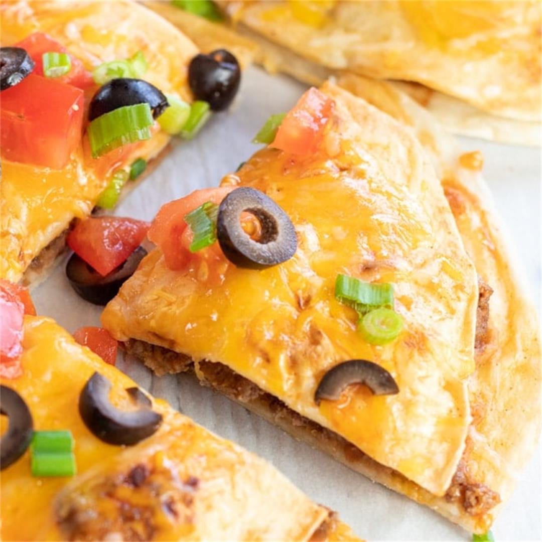 Taco Bell Mexican Pizza: Quick And Easy Copycat Recipe!