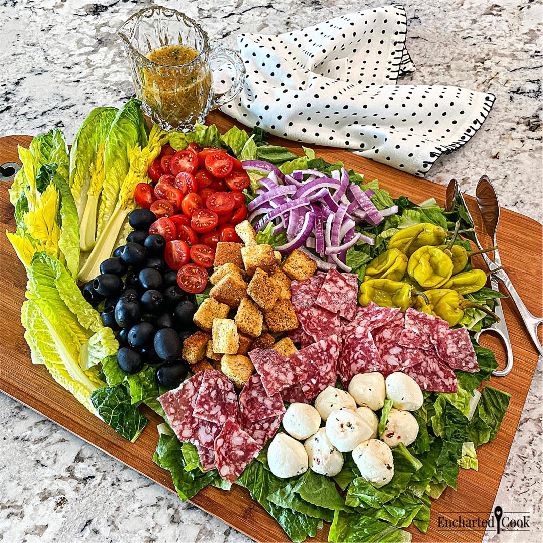 Easy Italian Salad Board