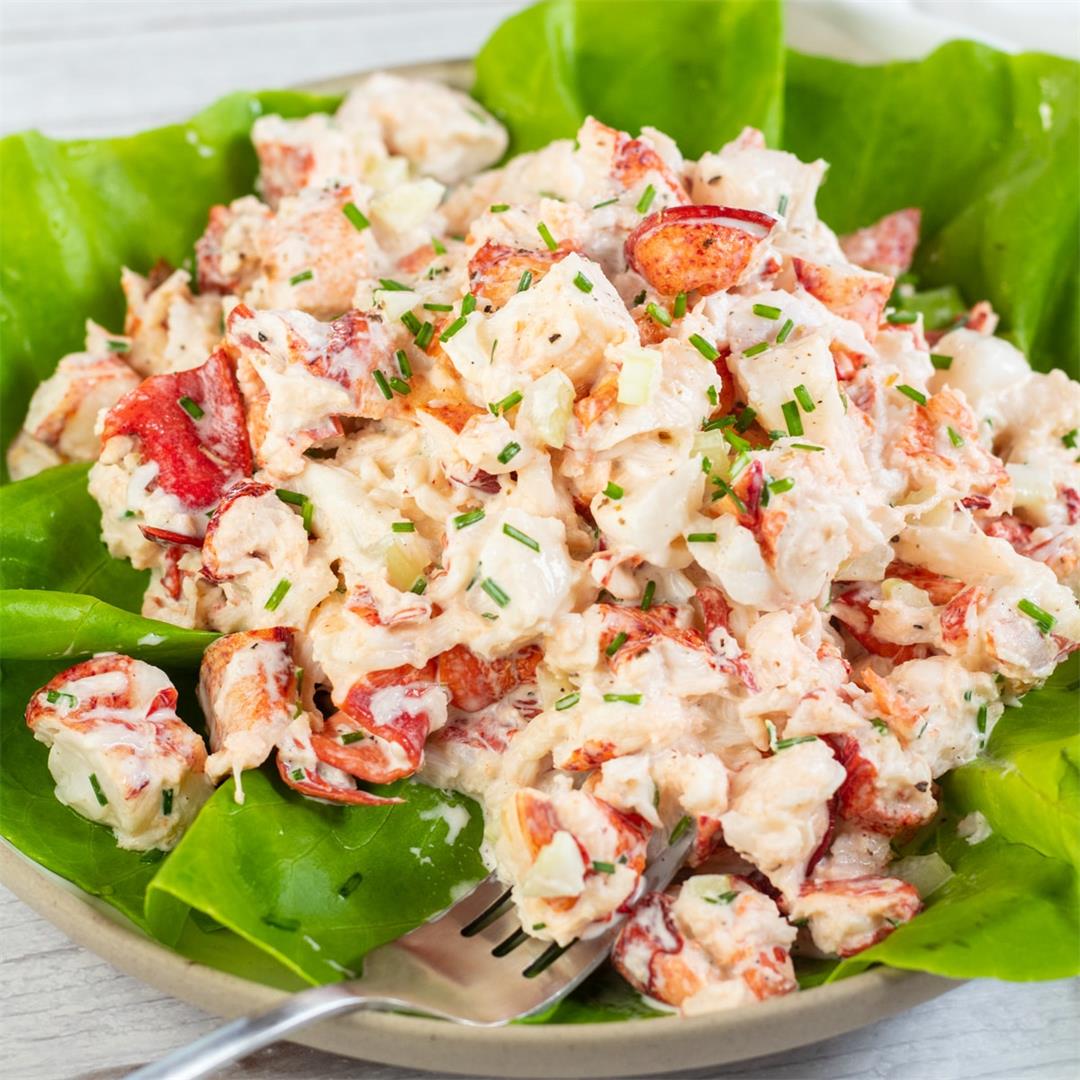 Easy Lobster Salad Recipe For Making Sandwiches, Salads, & More