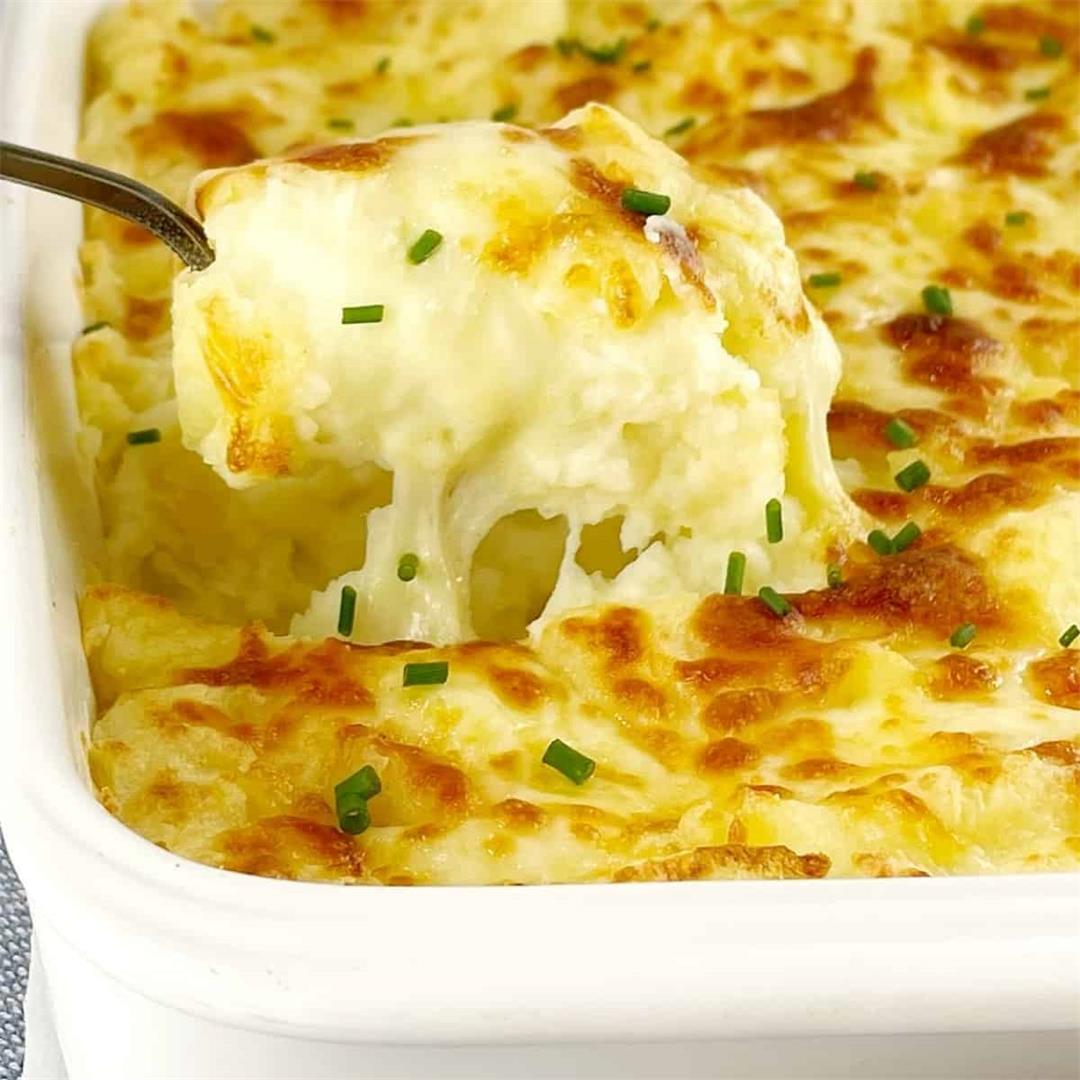 Twice Baked Mashed Potatoes (+ Video) · Chef Not Required...