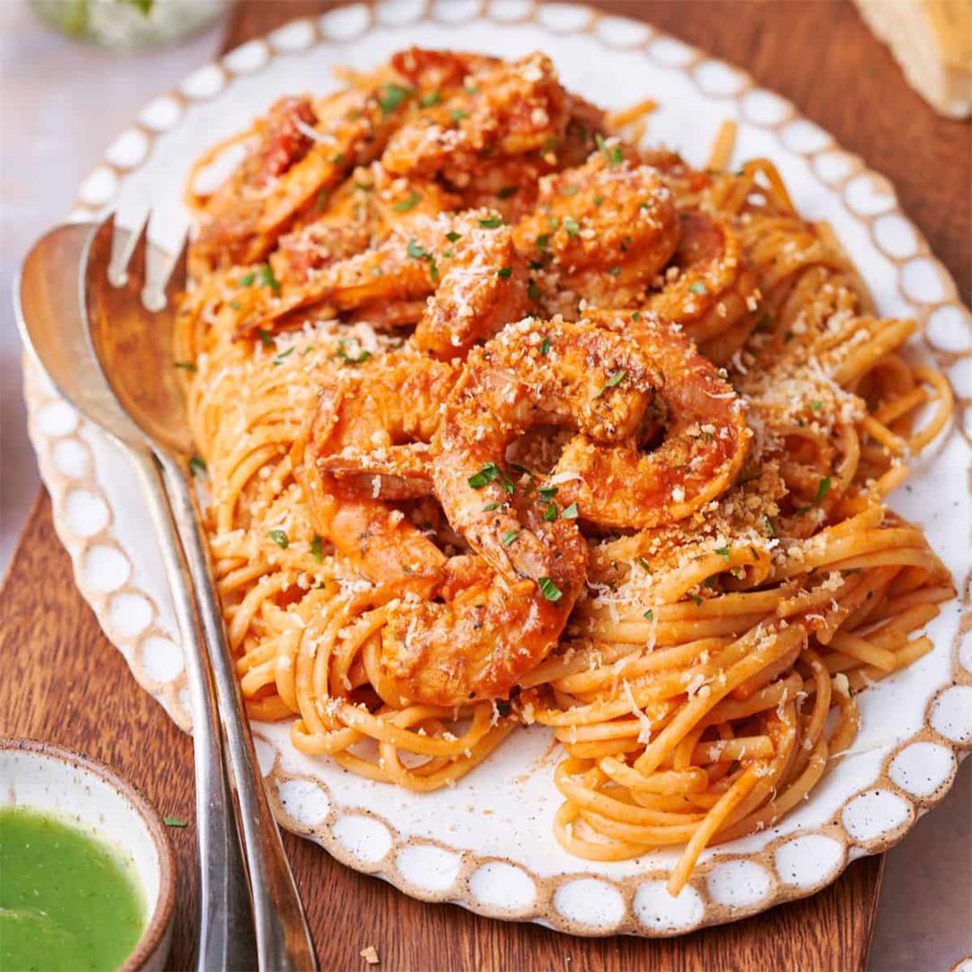 Spicy Shrimp Pasta Recipe