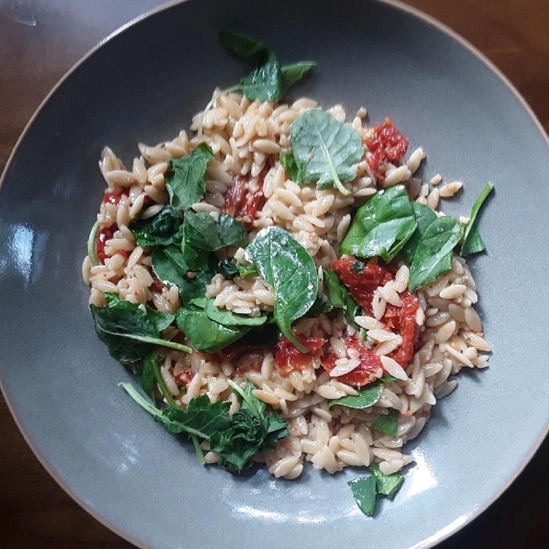 Sun Dried Tomato Orzo (One Pot)