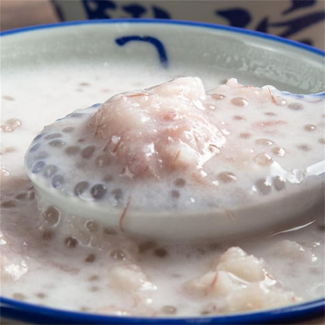 Hong Kong Style Taro Tapioca Dessert (芋香椰汁西米露)