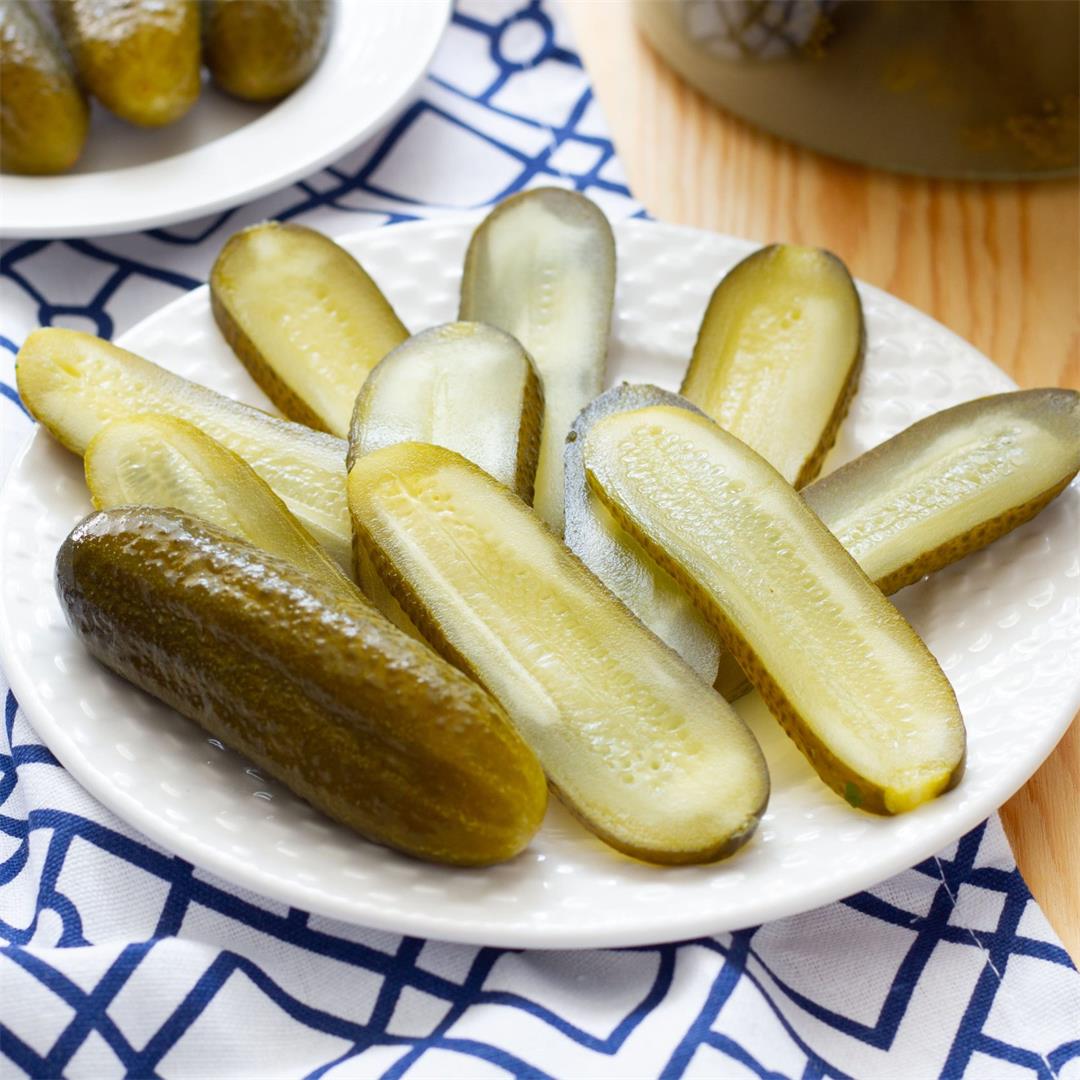 Fermented cucumbers ⋆ MeCooks Blog