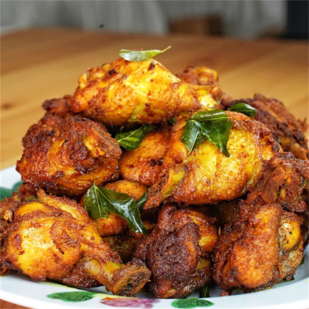 Turmeric chicken- easy Malaysian fried chicken recipe