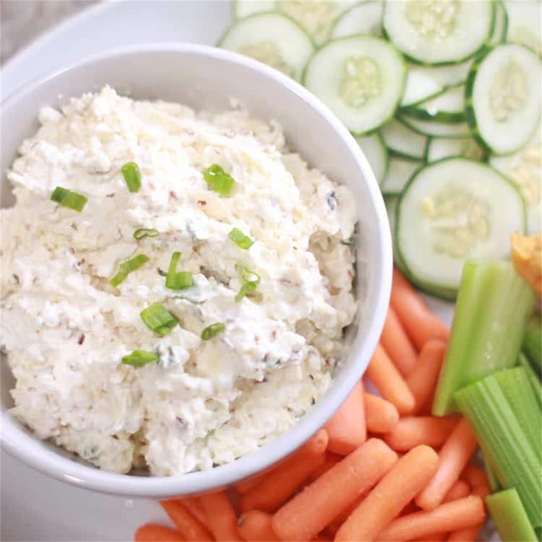 Spicy Cottage Cheese Dip
