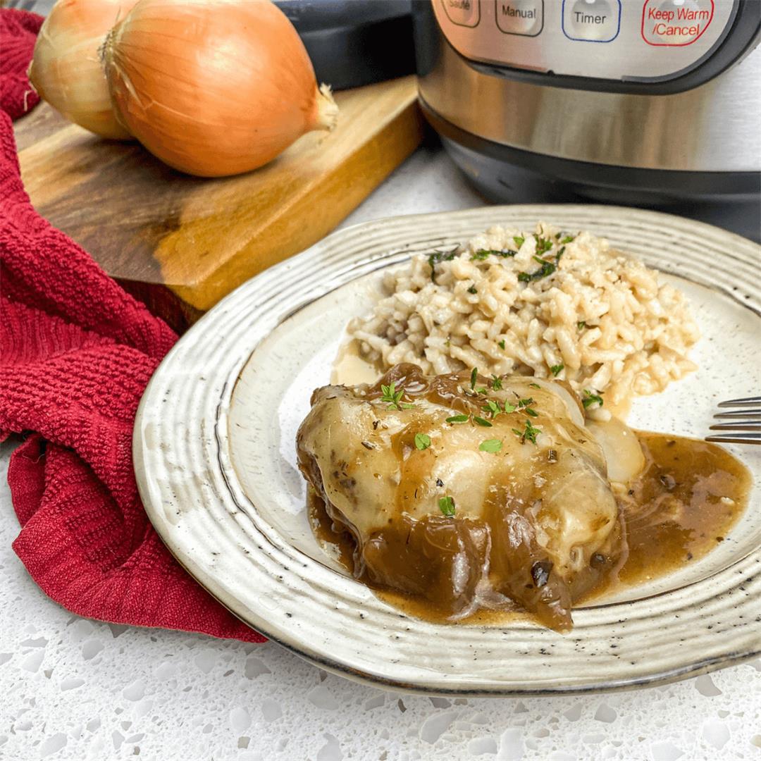 Instant Pot French Onion Soup with Chicken
