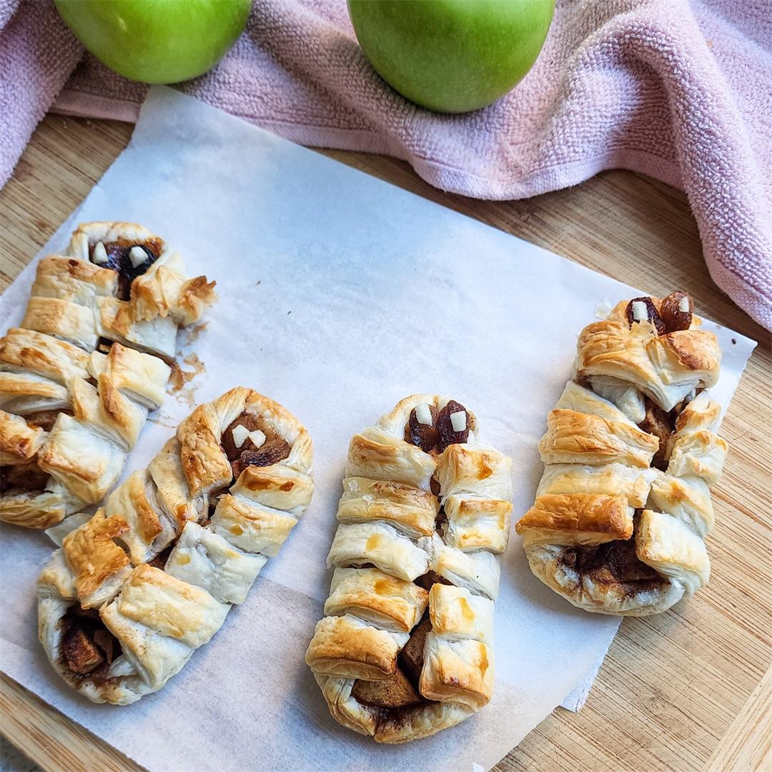 Apple & Cinnamon Puff Pastry ‘MUMMIES’