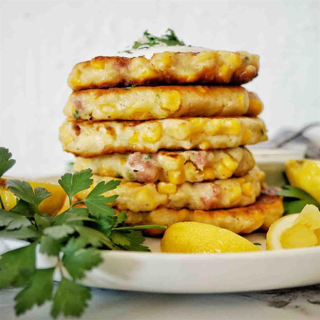 Bacon And Corn Fritters