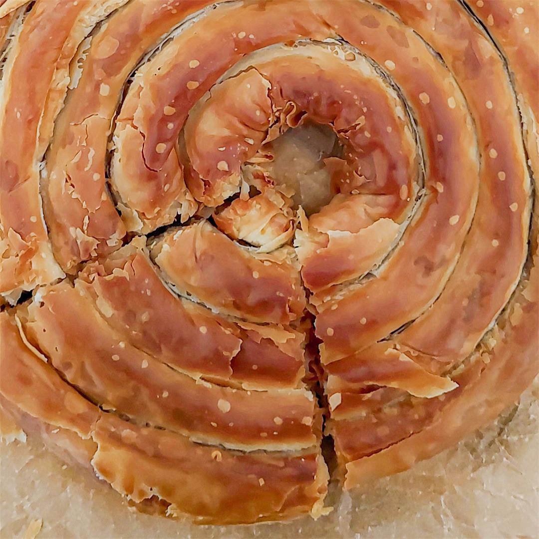 Greek Spiral Cheese Pie
