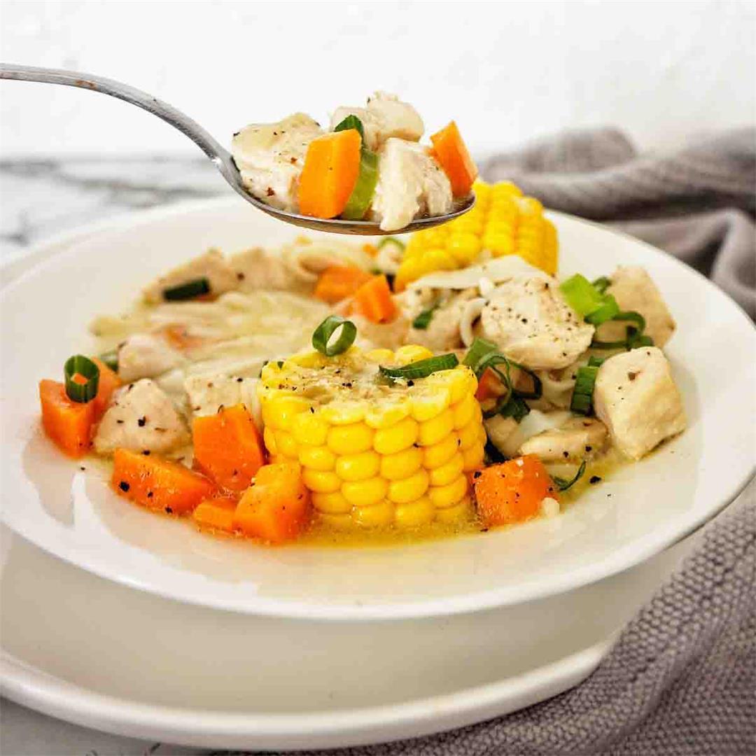 Chicken Corn Noodle Soup