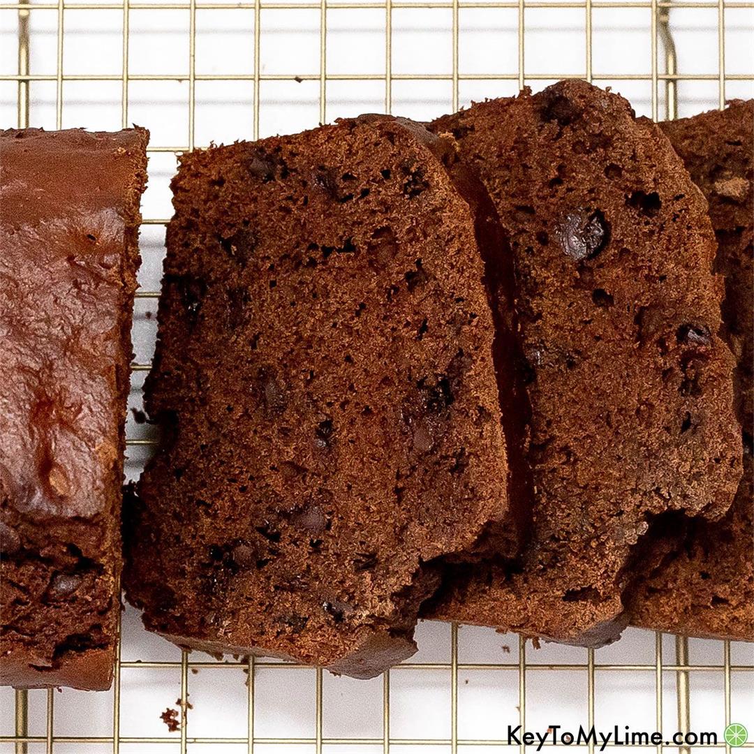 BEST Chocolate Bread {Easy Chocolate Loaf Cake VIDEO}