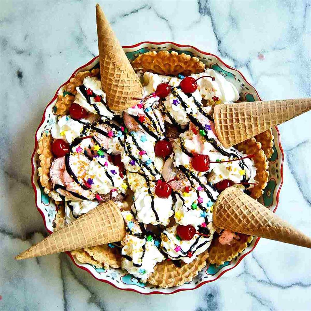 Ice Cream Nachos (Easy Summer Dessert Idea)