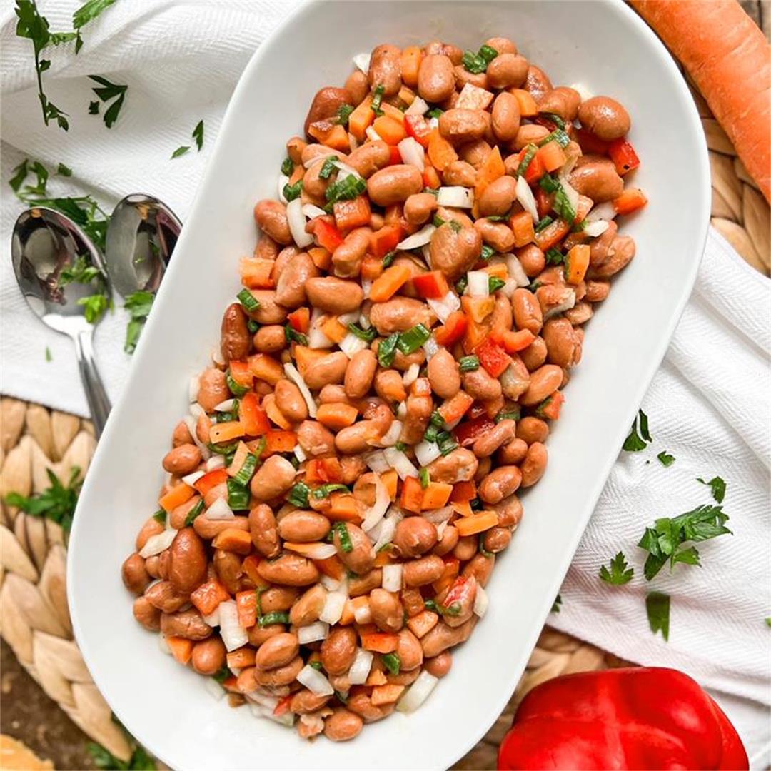 HEALTHY Pinto Bean Salad to Make You Feel Like a Million Bucks