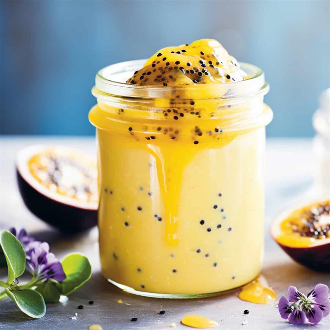 Easy Homemade Passion Fruit Curd