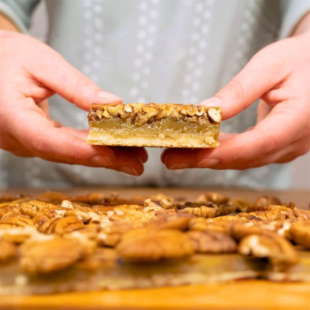 How to Make Rich and Nutty Pecan Pie Bars at Home