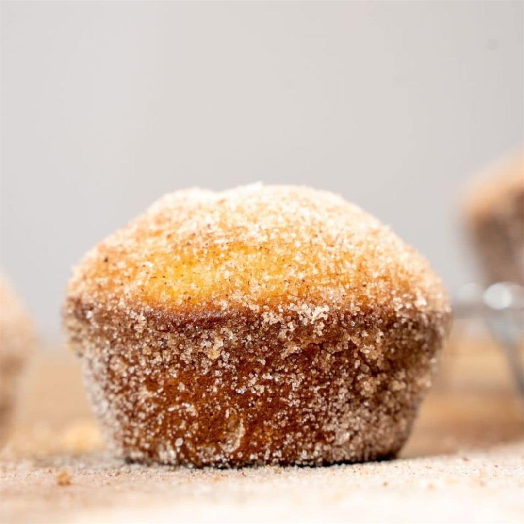 How to Make Donut Muffins with Cinnamon Sugar Topping