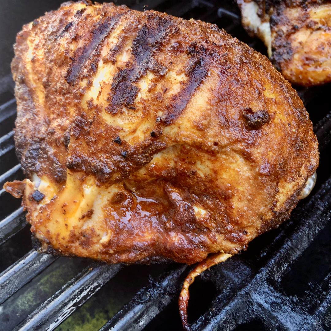 Grilled Tandoori Split Breast Chicken