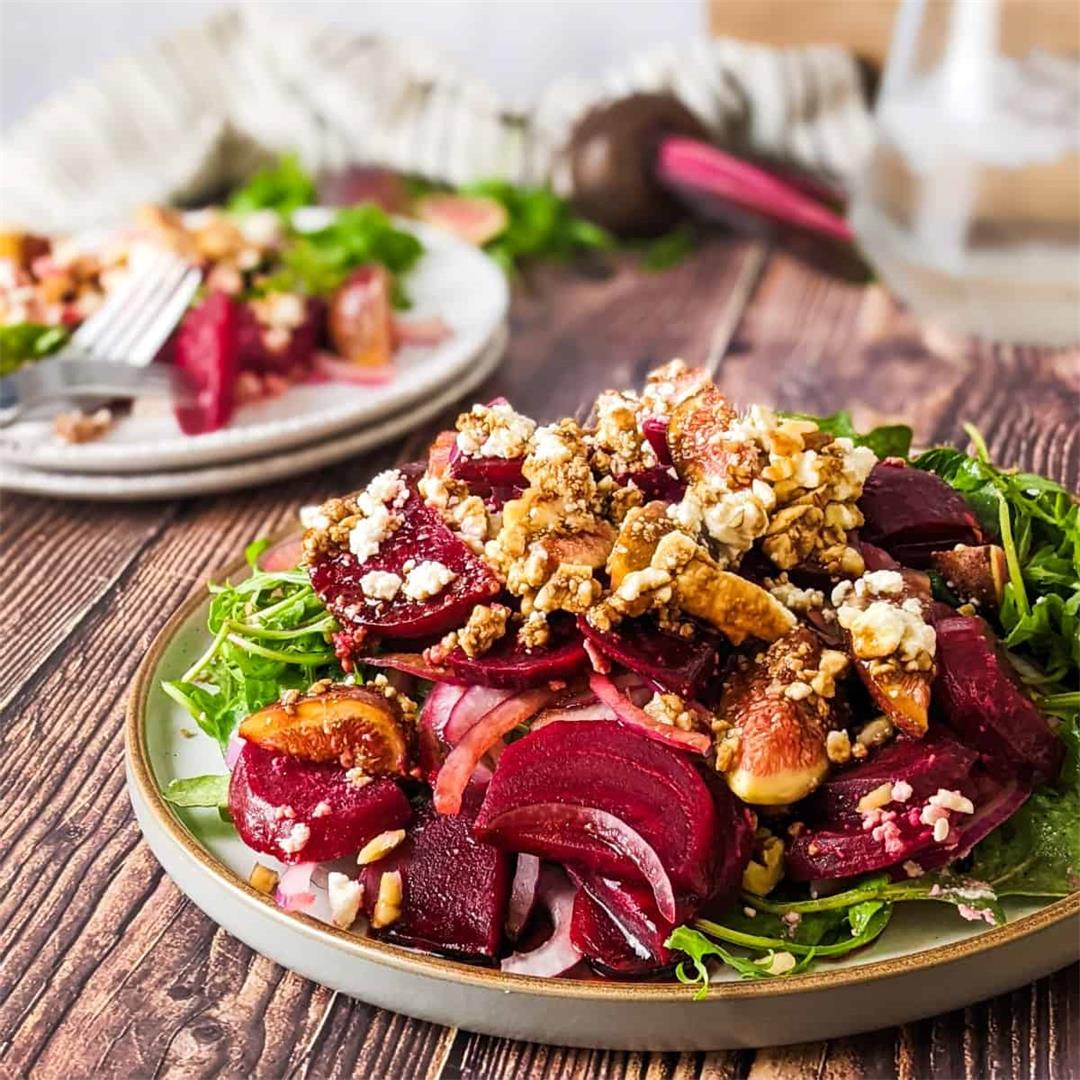 Beet And Fig Salad With Feta Cheese Recipe