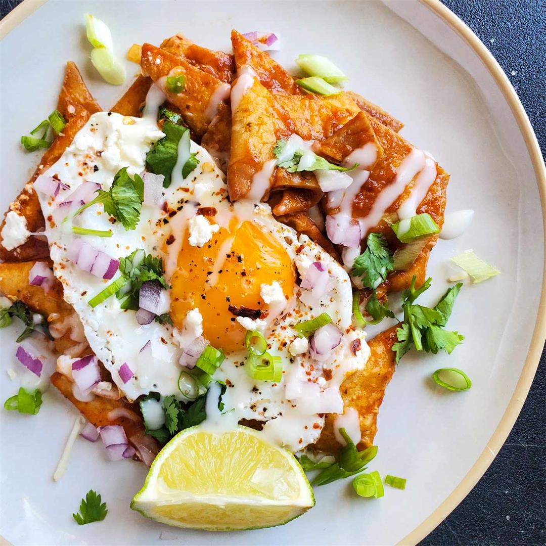 Spicy Chilaquiles
