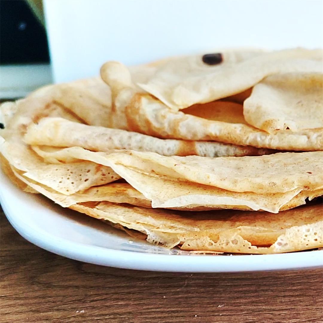Easy Crepe Style Pancakes
