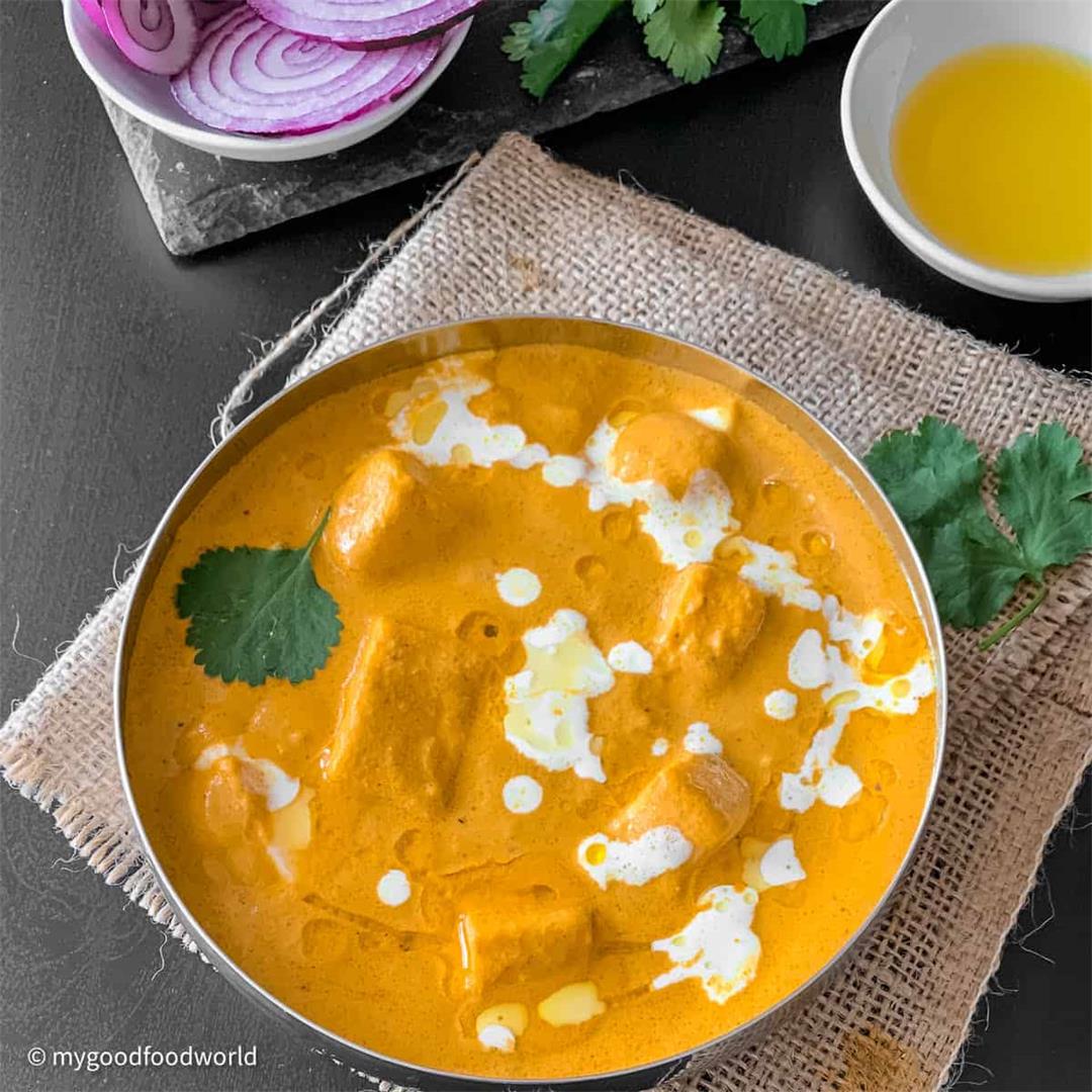 Shahi Paneer Recipe Without Onion and Garlic