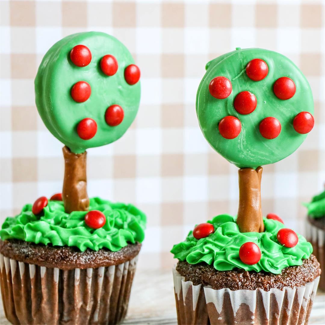 Apple Tree Cupcakes