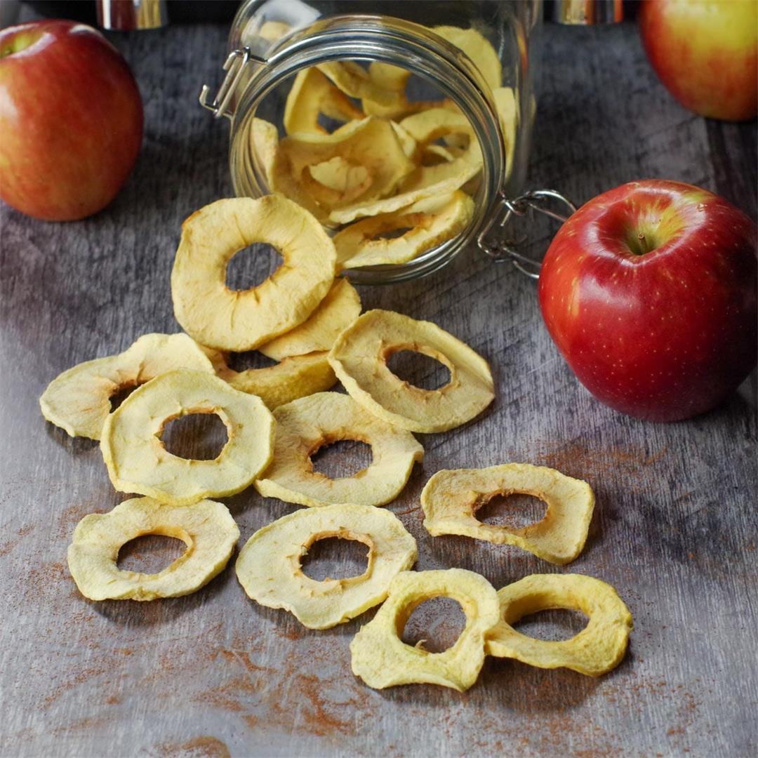 How to dehydrate apples in the air fryer