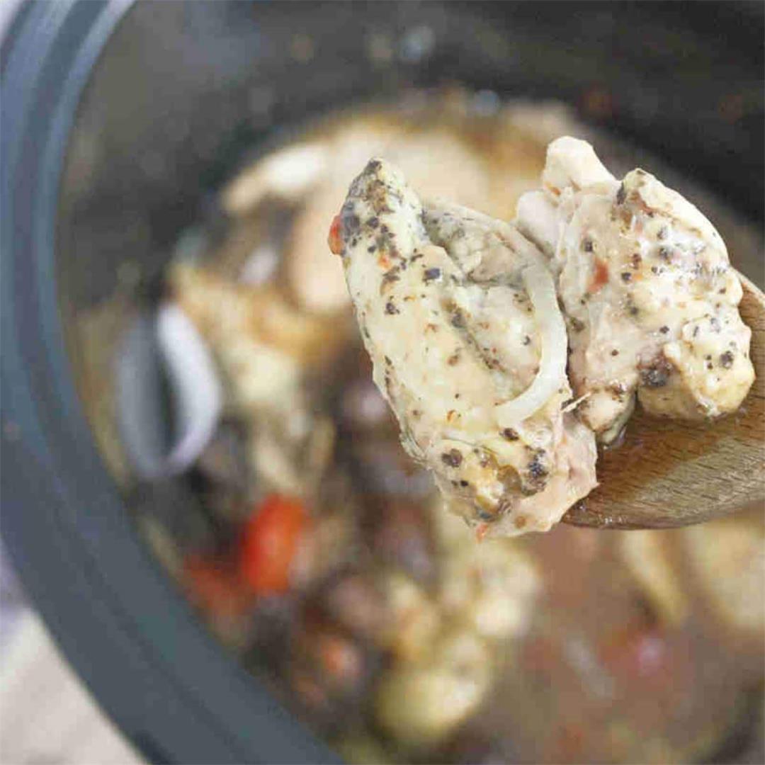 Slow Cooker Hunters Chicken (Dairy Free)
