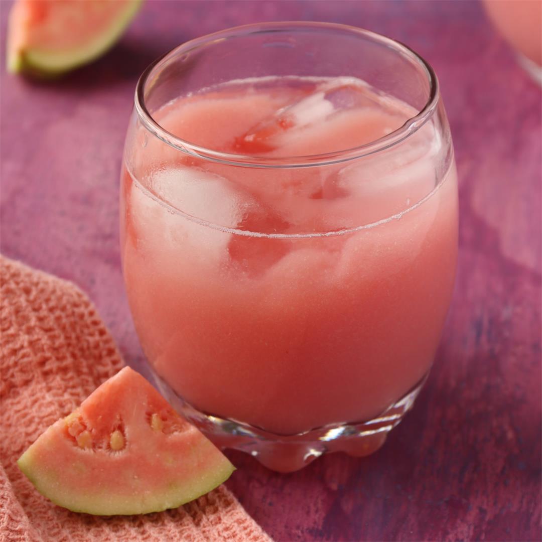 Easy Fresh Guava Juice Recipe