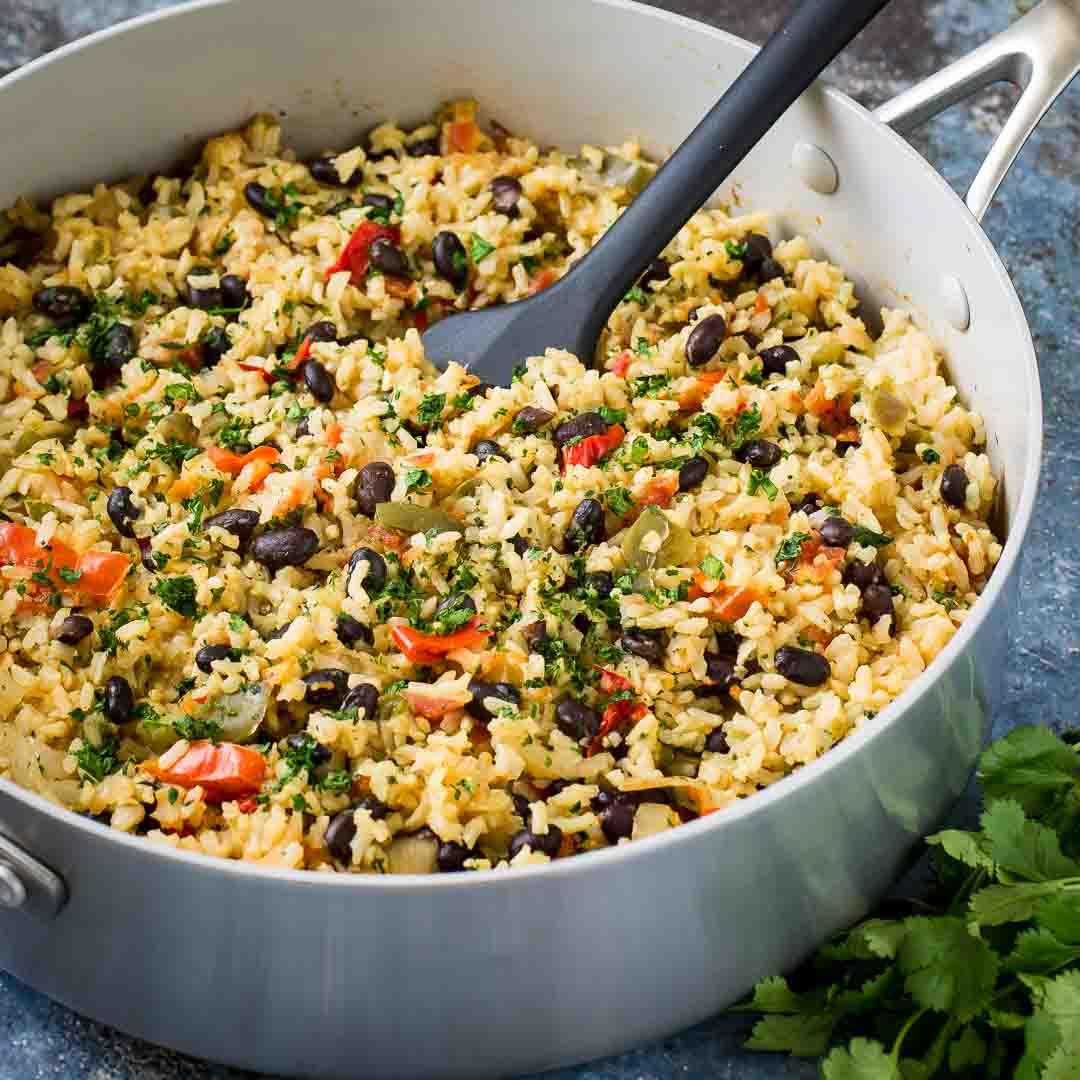 Easy One Pot Rice and Beans