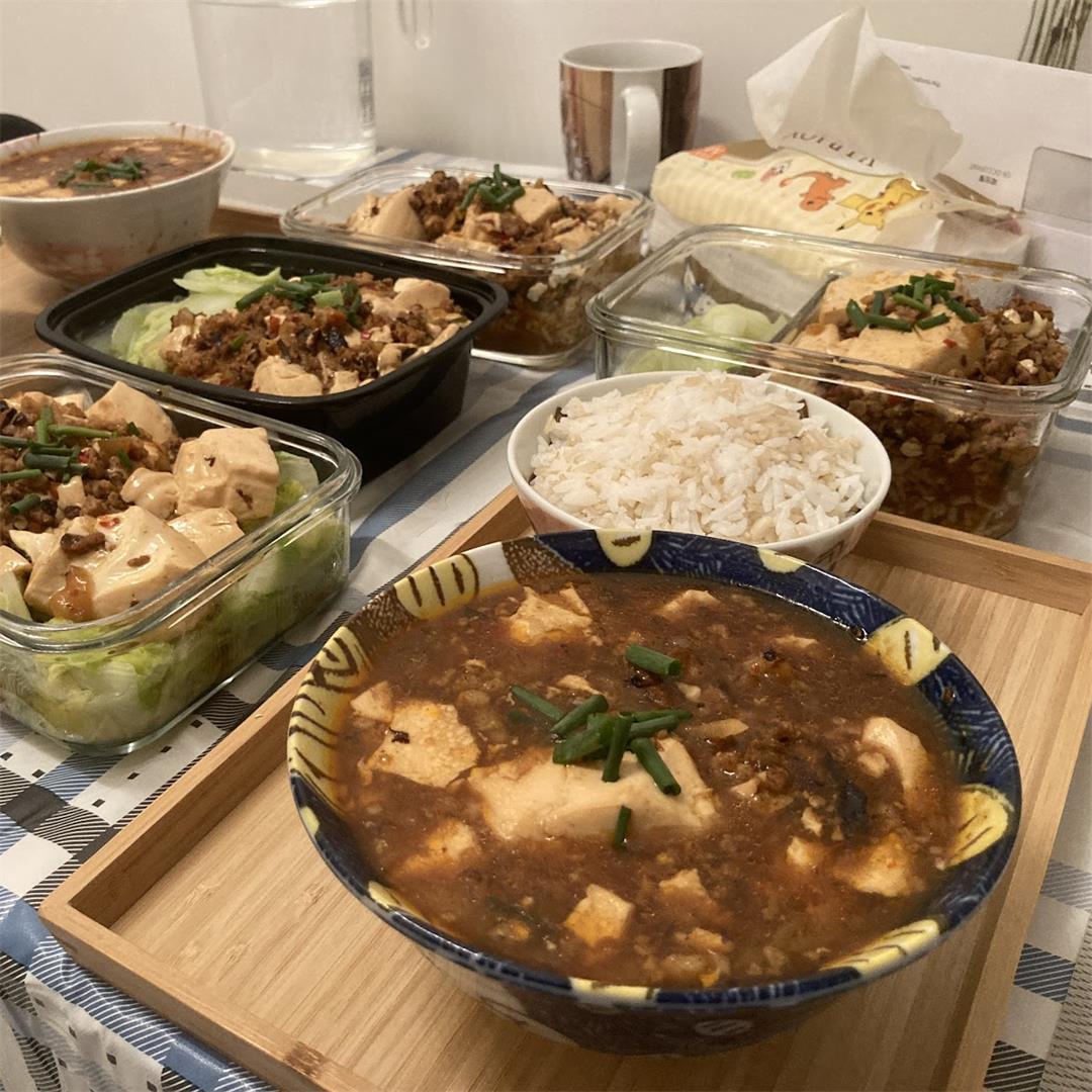 Mapo Tofu – Spicy, saucy and big bold flavours