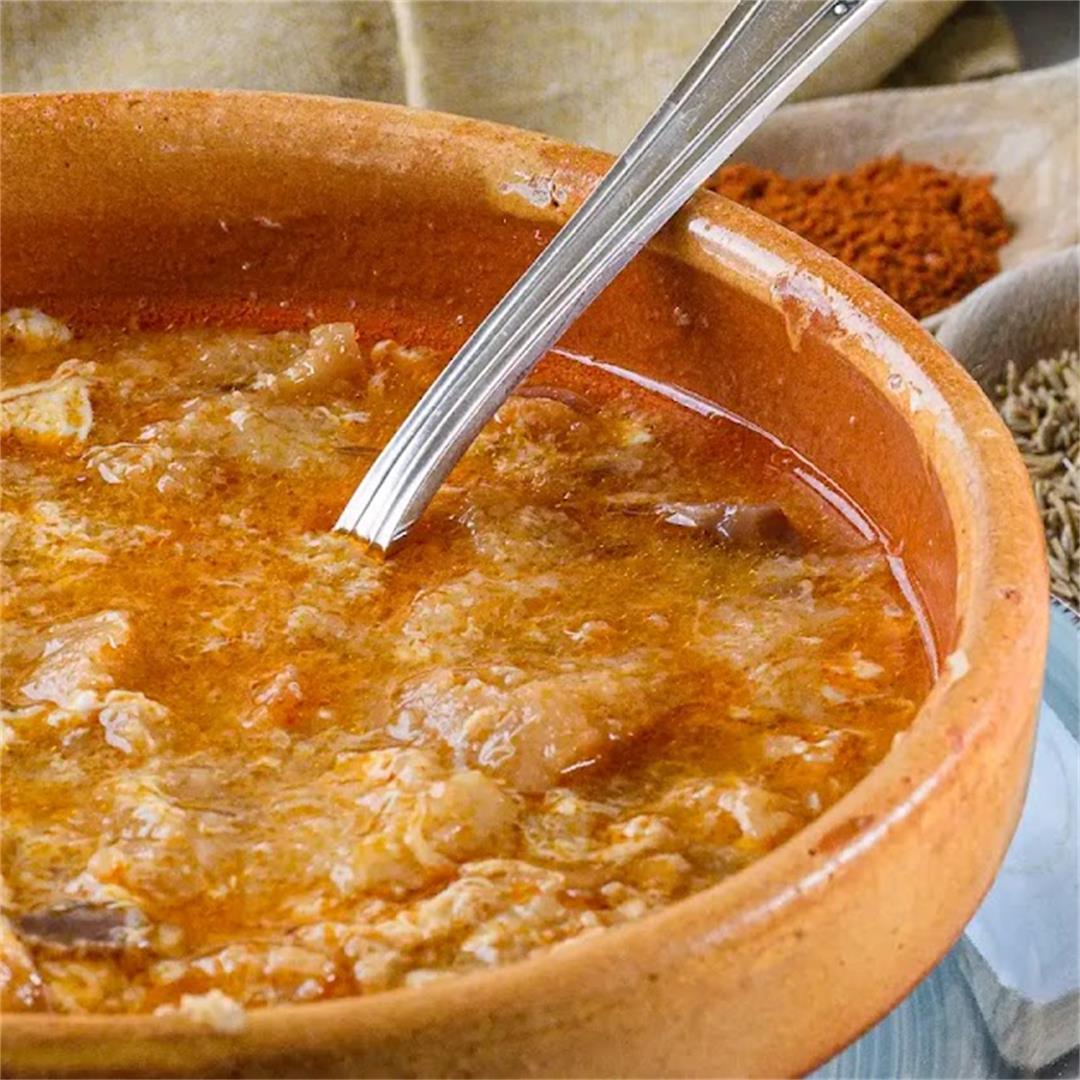 Sopa castellana o sopa de Ajo