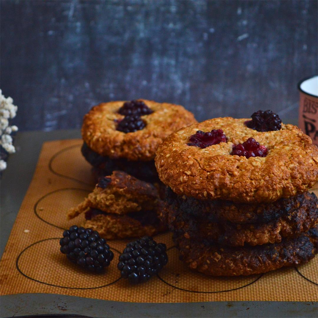 Blackberry Oat Cookies — Tasty Food for Busy Mums Seasonl recip