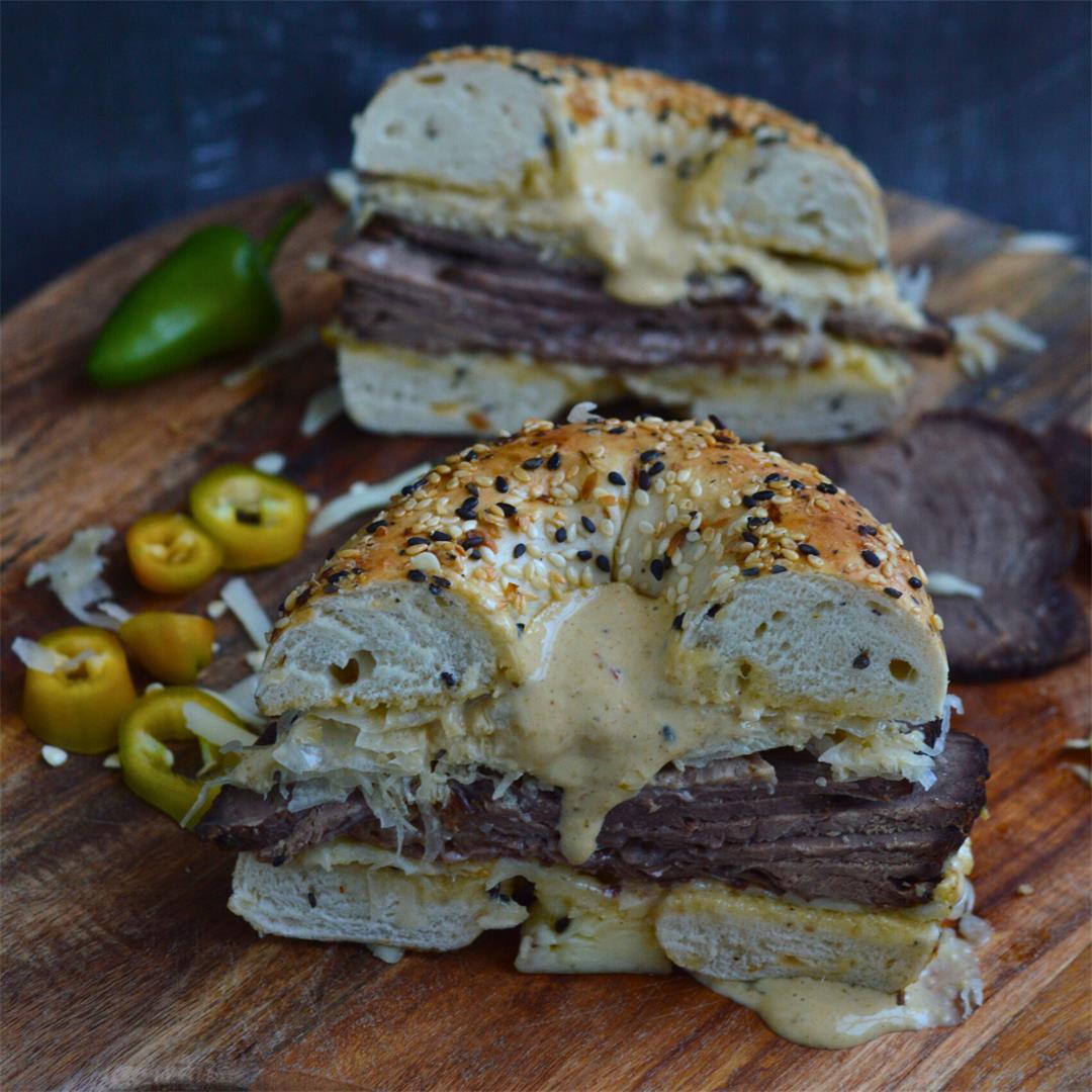 Reuben-Style Bagels — Tasty Food for Busy Mums Leftover recipes