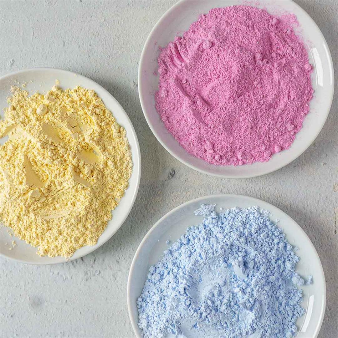 How to Make Colored Powdered Sugar- Easy Baking Hack