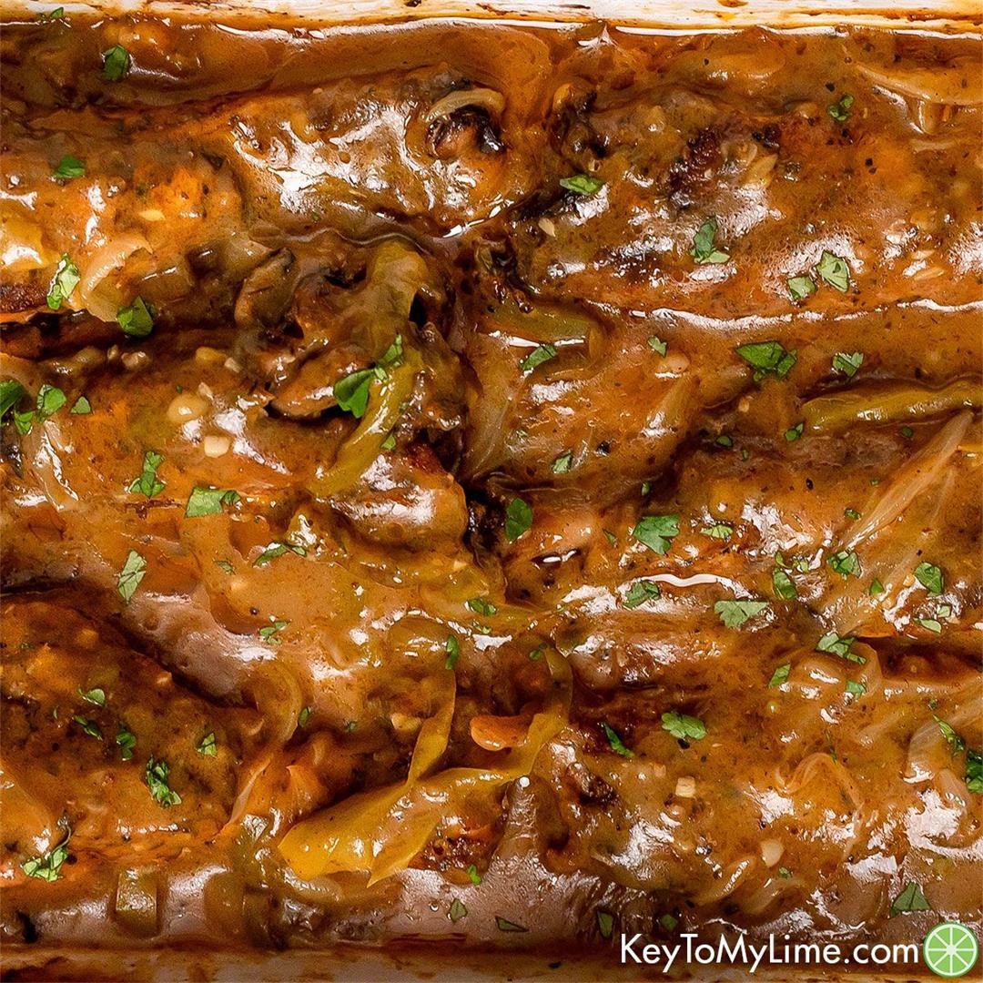 BEST Smothered Turkey Wings Recipe {VIDEO}