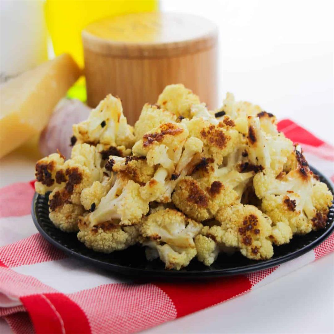 Baked Cauliflower With Cheese