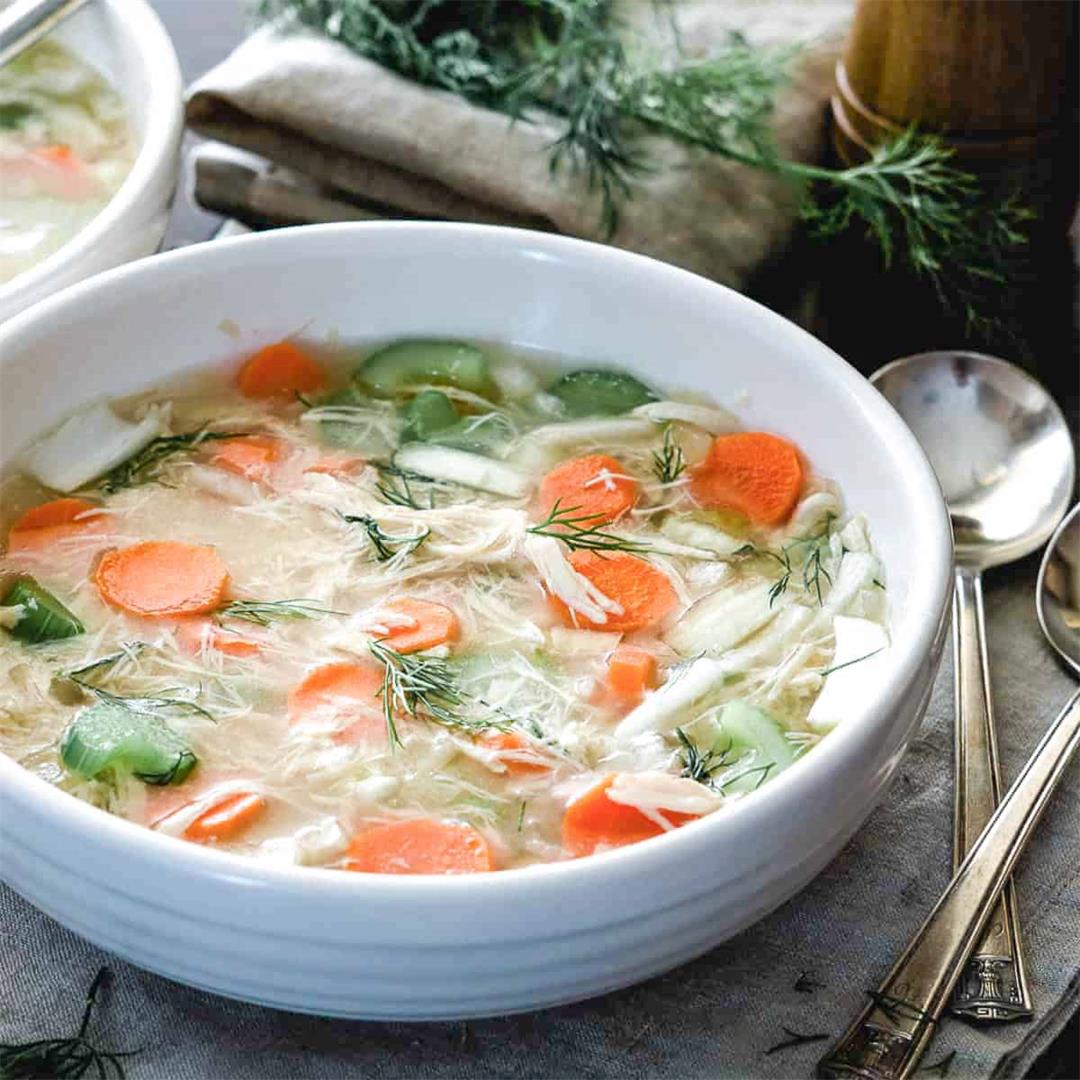 Old-Fashioned Chicken Soup — Cooking in The Keys